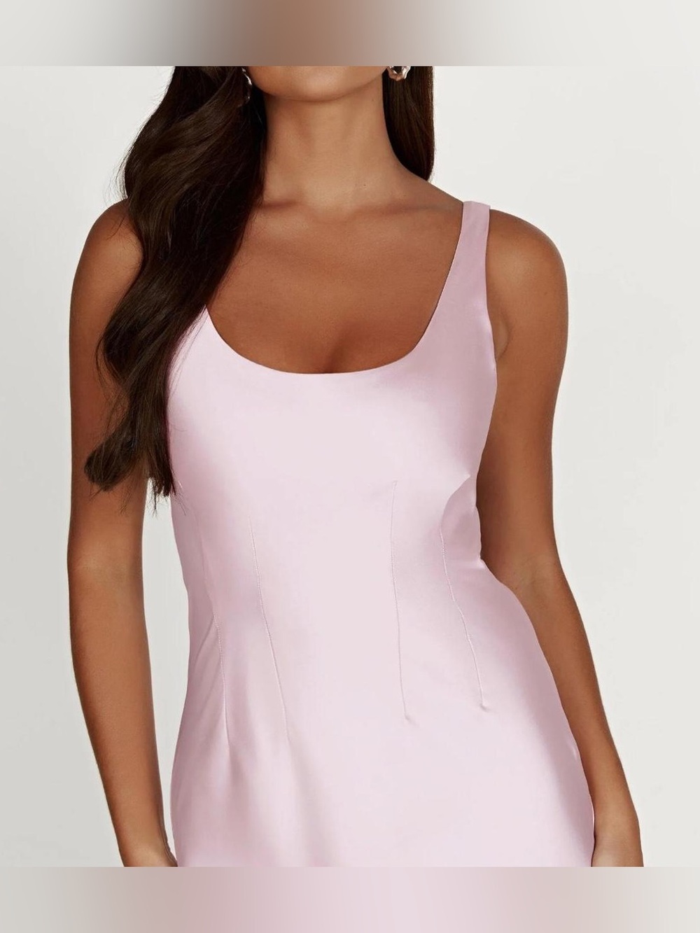 NWT Meshki Arora Corset Maxi Dress - Crystal Rose - Picture 2 of 3